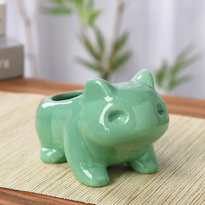 Creative Ceramic Mini Succulent Planter - Unique Home Decor for Indoor and Outdoor Spaces