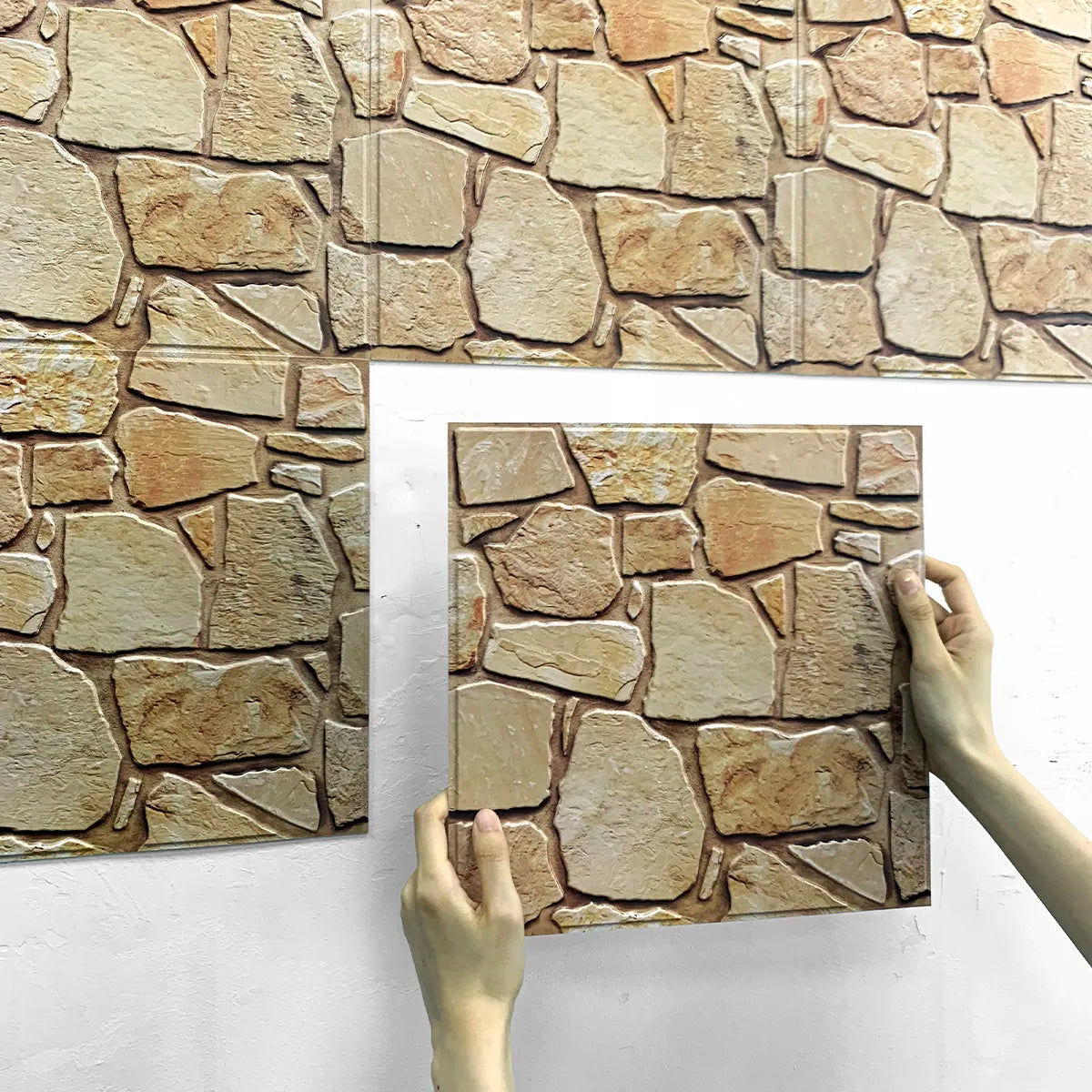 Elevate Your Home Decor with 3D Faux Stone Wall Panels - Free Worldwide Shipping!