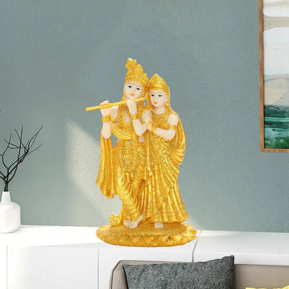 Elevate Your Home with Stunning Lord Radha Krishna - Free Worldwide Shipping!