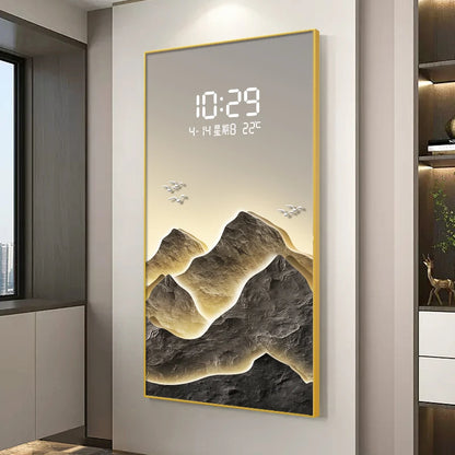 Modern LED Digital Wall Clock – Elevate Your Living Space with Style & Functionality