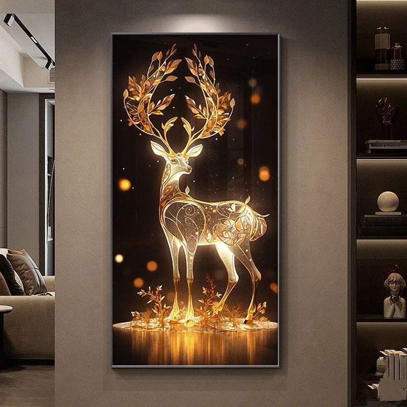 Illuminate Your Space with a Modern Elk LED Multi-Panel Wall Art