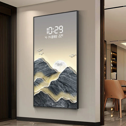 Modern LED Digital Wall Clock – Elevate Your Living Space with Style & Functionality