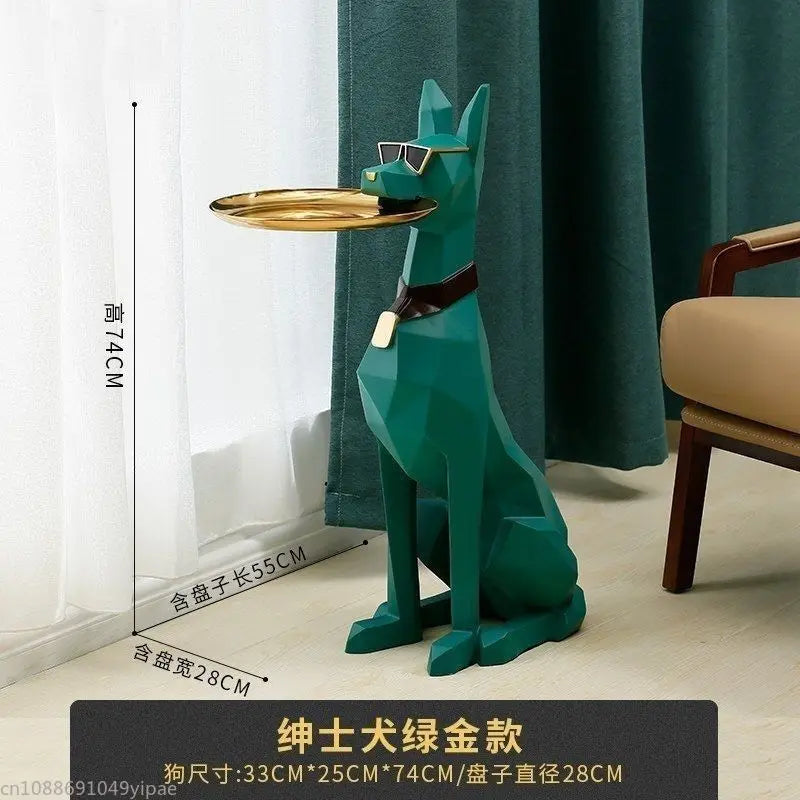 Nordic Dog Statue - Elegant Home Accessories for Living Room | Sale | Free Worldwide Shipping