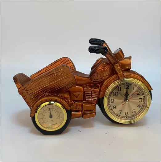 Handmade Wooden Motorcycle Wine Rack – Unique Home Accessories for Kitchen, Bar, and Living Room Décor