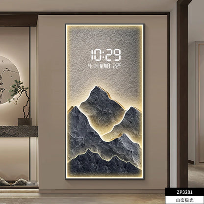 Modern LED Digital Wall Clock – Elevate Your Living Space with Style & Functionality