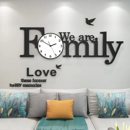 Modern Acrylic Silent Wall Clock - The Ultimate Home Accessories for Stunning Home Decor and Living Room Art