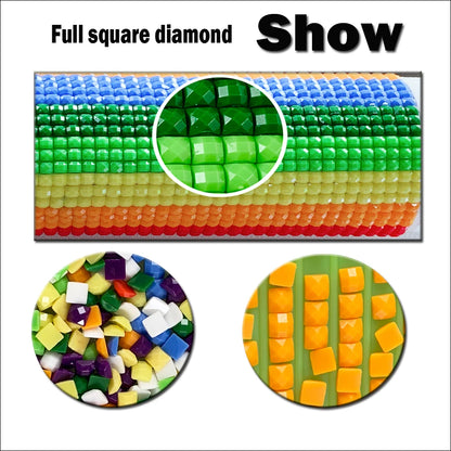 Abstract Black Yellow Diamond Painting – Elegant Home Accessories for Modern Interior Design Accents | Free Worldwide Shipping!