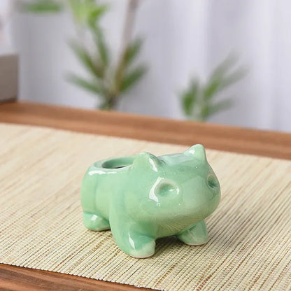 Creative Ceramic Mini Succulent Planter - Unique Home Decor for Indoor and Outdoor Spaces