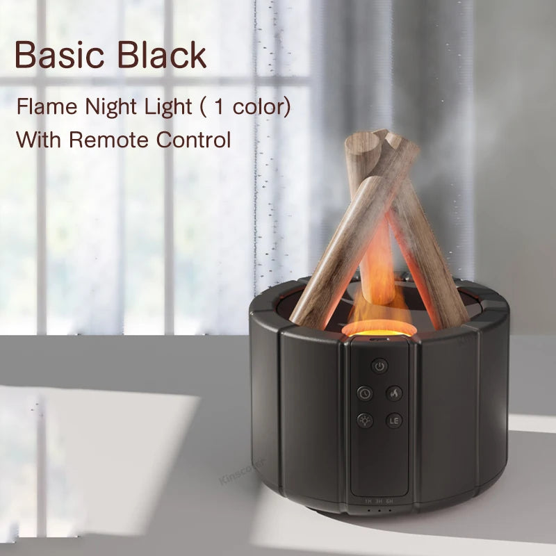 Transform Your Space with the Kinscoter Simulated Flame Aroma Diffuser: A Home Accessories Essential