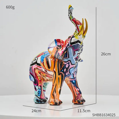 Unique Elephant Art Sculptures for Home Accents