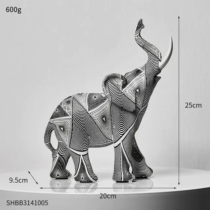 Unique Elephant Art Sculptures for Home Accents