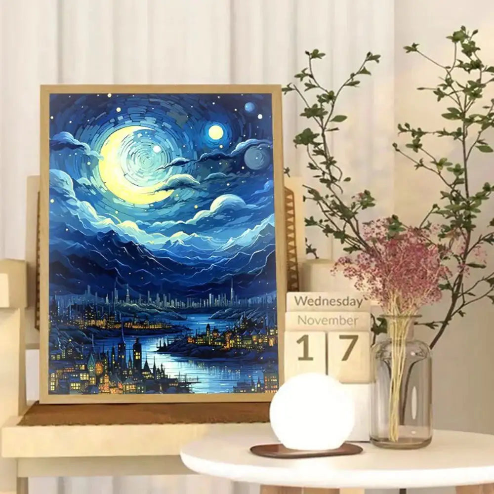 Transform Your Home Decor with Van Gogh Art Anime LED Light Painting