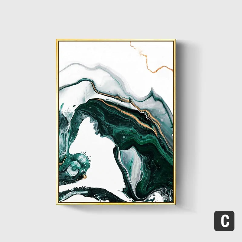 Transform Your Space with Modern Abstract Prints Wall Poster