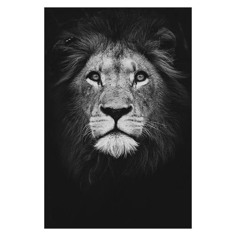 Transform Your Space with Exquisite Canvas Painting Wall Art | Modern Animal Collection