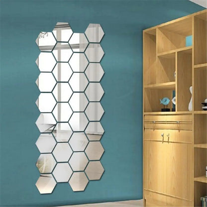 Transform Your Home with 3D Mirror Wall Stickers – Free Shipping Worldwide