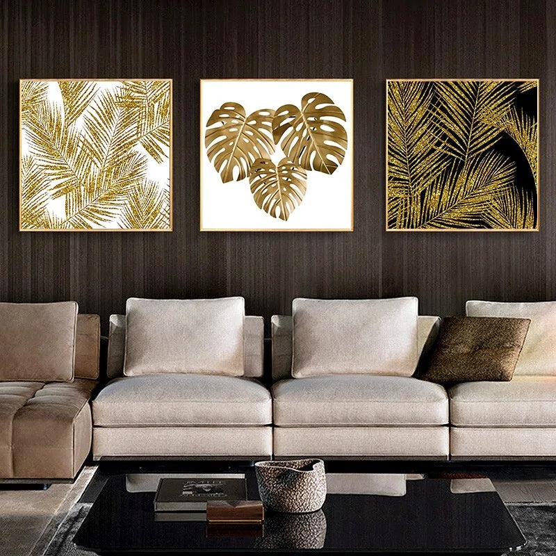 Transform Your Space with Abstract Gold Luxury Posters – Free Shipping Worldwide