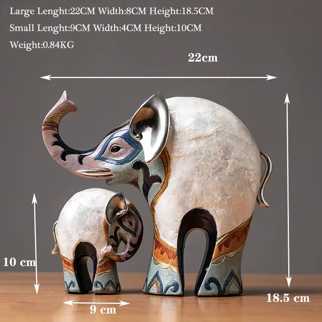 Unique Elephant Art Sculptures for Home Accents