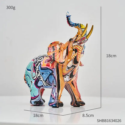 Unique Elephant Art Sculptures for Home Accents